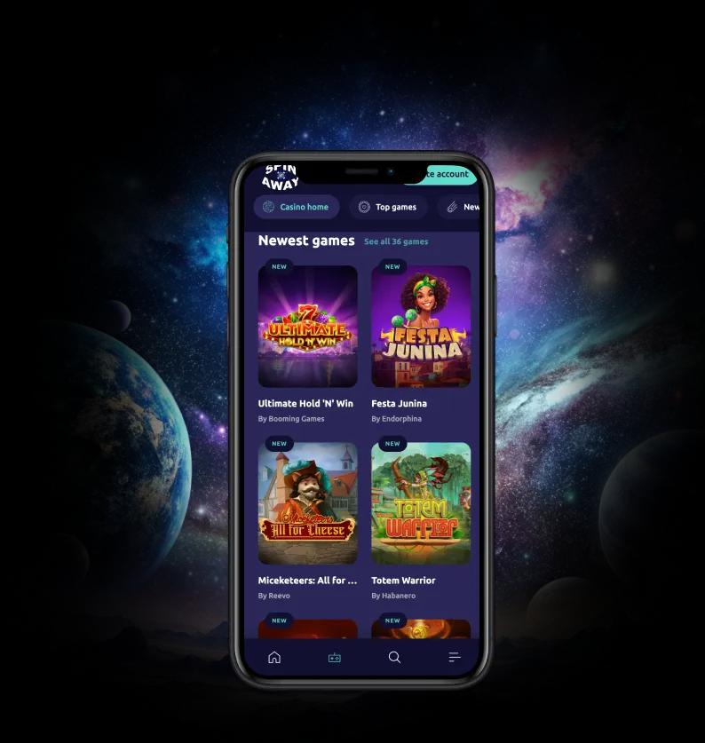 Spinaway Casino Mobile