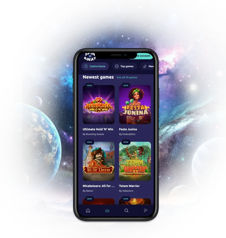 Spinaway Casino Mobile